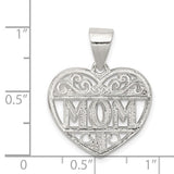 Mom #1 With Heart Necklace