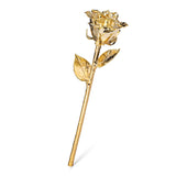 Lacquered 24K Gold-Plated Rose