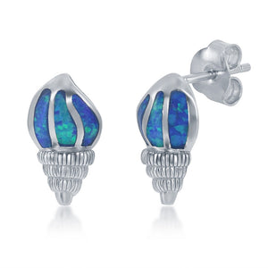 Seashells Opal Earrings