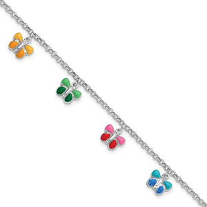 Butterflies Children Bracelet