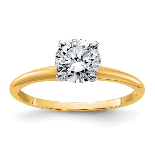 Round Engagement Diamond Ring