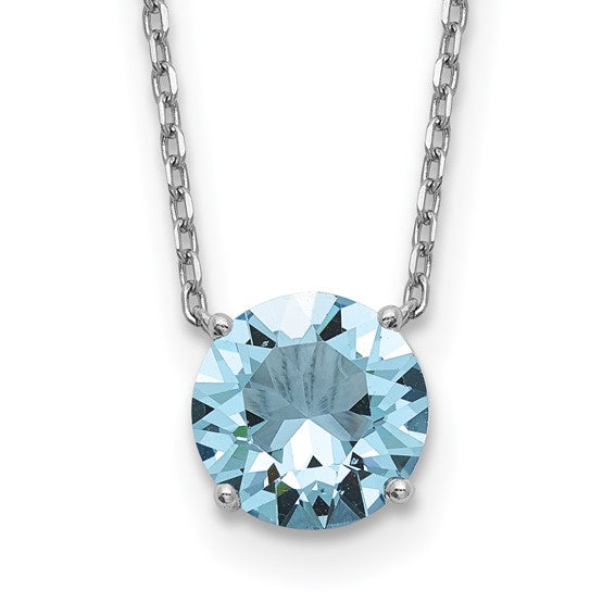 March Birthstone Necklace