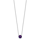 February Birthstone Necklace