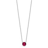 July Birthstone Necklace