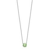 August Birthstone Necklace