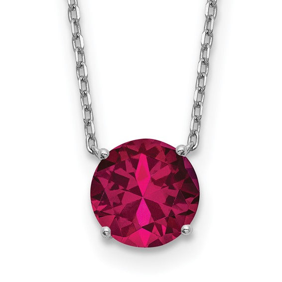 July Birthstone Necklace