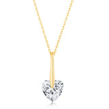 Heart Sterling Silver Necklace