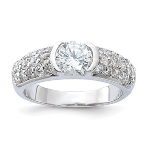 Synthetic Diamond Fashion Ring